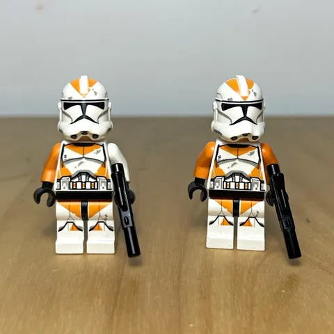 2-Lego Star Wars 212th Clone Trooper Minifigure sw0522 sw0523 Battle Pack