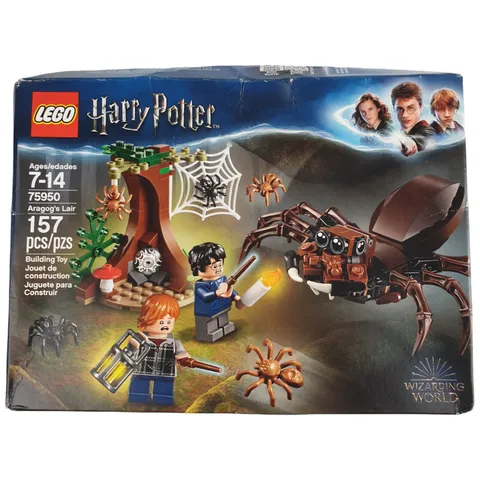 Lego 75950 HARRY POTTER Aragogs Lair NEW USA Version 2019 157 Pieces 7+ Sealed