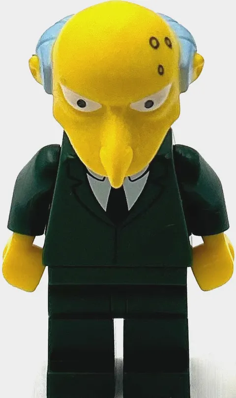 Lego New Mr. Burns The Simpsons Series 1 Minifigure Only No Accessories