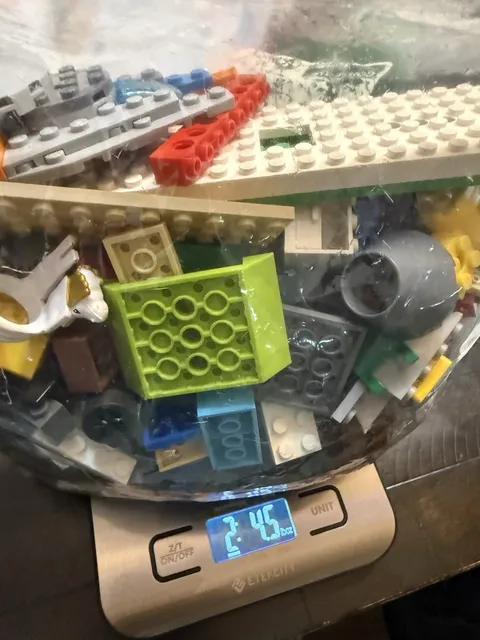 LEGO 2.45 LBS Bulk Lot Random Bricks Parts Pieces Building Toys StarWars