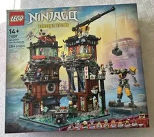 LEGO NINJAGO City Workshops 71837 Complete Set w/instructions and minifigure lot