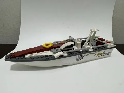 LEGO City Fishing Boat #60147 NOT COMPLETE MISSING PIECES