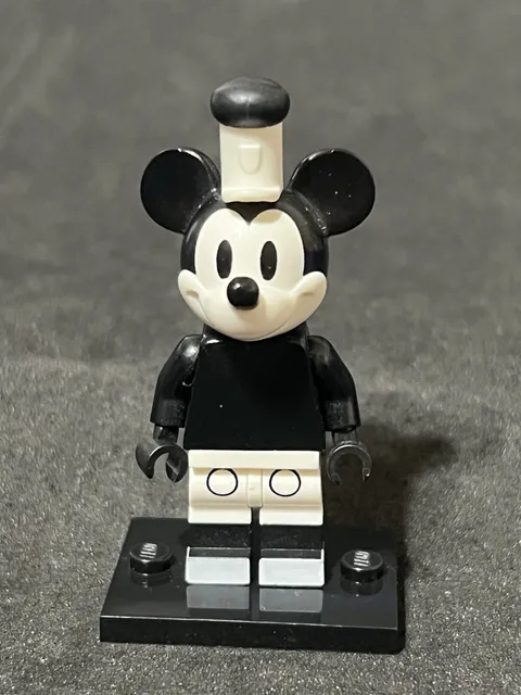 LEGO Steamboat Willie Minifigure Disney Series 2 CMF Mickey Mouse A4