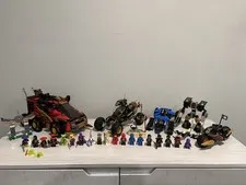 Huge Lego Ninjago Lot!!! (70750, 70723, 70589, 70733, Plus Bonus Figs!!!)