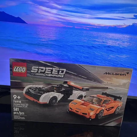 LEGO Speed Champions 76918 McLaren Solus GT & F1 LM 581 pcs Ages 9+
