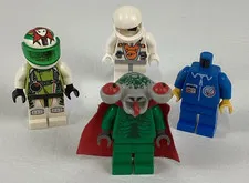 Lego World Racer Alien Snake Launch Commander Minifigure Replacement Parts Lot