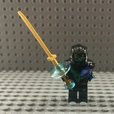 LEGO Ninjago Lloyd Possessed Minifigure w/ sword of sanctuary and realm crystal