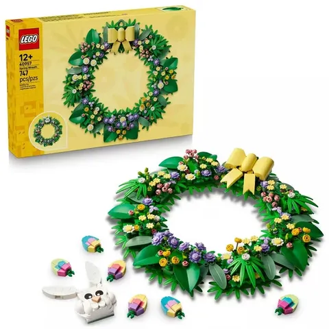 LEGO 40957 Spring Wreath 747 Pcs Building Set Easter Bunny NEW