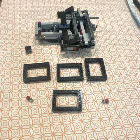LEGO 76256 Kyle Rens Shuttle Incomplete