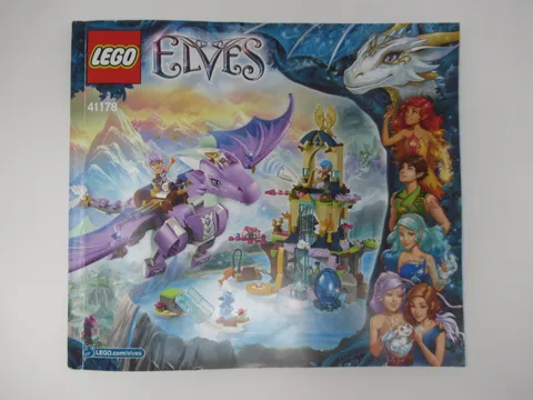 LEGO 41178 Dragon Sanctuary Instructions Book Elves Dragons Booklet Guide