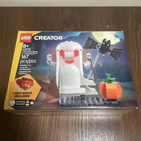 LEGO 40772 Luminous Ghost Creator Seasonal 2025 Light Brick Halloween Spooky