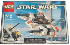 LEGO 4500 Rebel Snowspeeder Trilogy Edition STAR WARS 214 Pieces Sealed