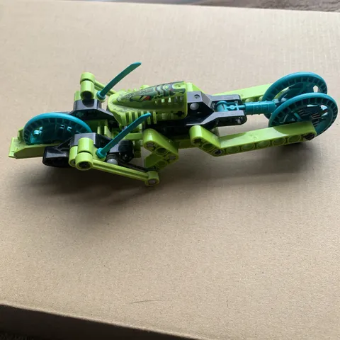 Lego Technic 8509 Roboriders Swamp Motorcycle 100% Complete NO MANUAL OR CASE