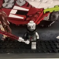 LEGO Starwars Expanded Universe Vintage Battle Damaged Darth Vader Sw0180