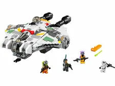 LEGO Star Wars 75053 The Ghost. 100% COMPLETE WITH FIGS & MANUAL. NO BOX. MINT!