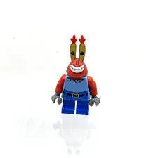 Lego Spongebob Mr. Krabs Minifigure bob023 - 3833 Krusty Krab Adventures
