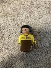 Lego Duplo Figure Indian Woman/Squaw vintage