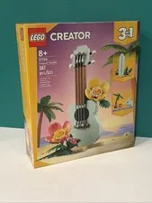 LEGO CREATOR 3in1 Tropical Ukulele (31156) Retired NEW