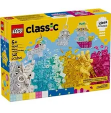 New LEGO® Classic Magical Transparent Box 11040 Brick