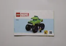 LEGO® Marvel 76312 The Hulk Truck vs. Thanos Instruction Manual Only!