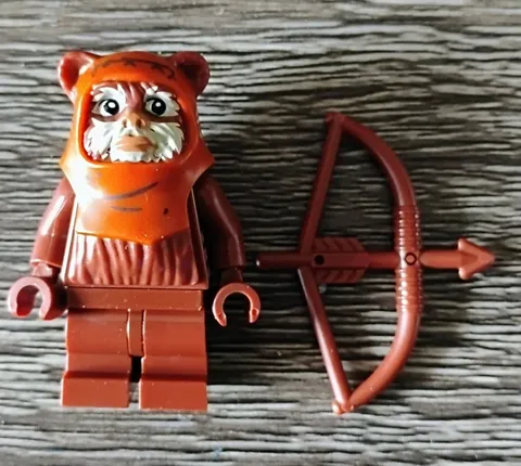 LEGO Star Wars Wicket Ewok Smart Minifigure sw1497 w/ Bow