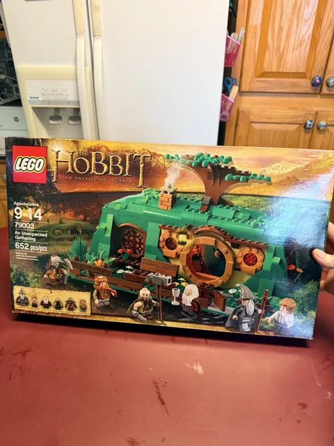 LEGO The Hobbit 79003 An Unexpected Gathering 652 pcs w/ Brick Separator Box