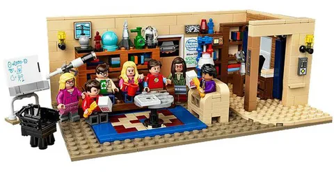 LEGO Set #21302 Ideas The Big Bang Theory 100% Comp: Box, Man, Minis! FREE SHIP
