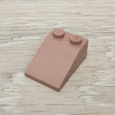 Lego 3298 30474 Sand Red Slope 33 3 x 2 Replacement Part Piece