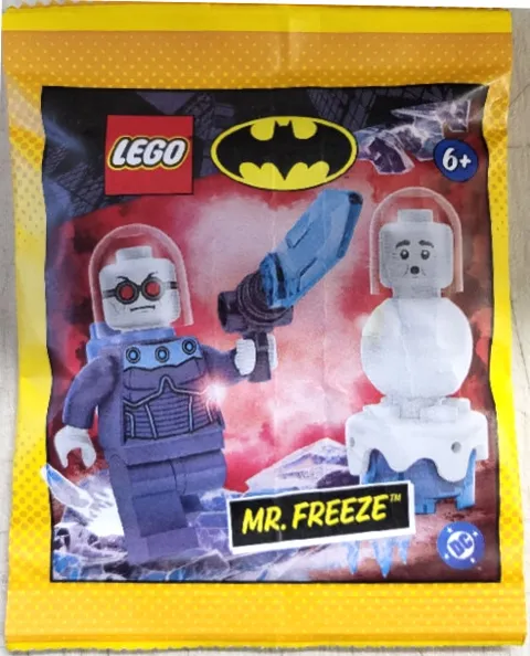 LEGO DC Batman Mr. Freeze with Snowman Paper Bag (SEALED)