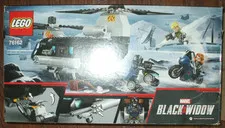 LEGO Marvel 76162 Black Widow Helicopter Chase 100% Complete W/Manual
