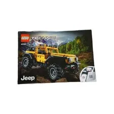 NEW INSTRUCTION ONLY Lego Technic 42122 Jeep Wrangler MANUAL ONLY NO BRICKS