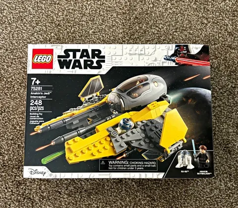 LEGO Star Wars 75281 Anakin’s Jedi Interceptor 248pc Set w/ R2-D2