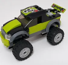 2014 Lego Town City Off Road Monster Truck Only 100% Complete For Set 60055