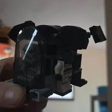 LEGO Stormtrooper Minifigure Black Mini Build Pod Vehicle w/ Transparent Canopy