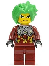 LEGO® Minifigure Exo-Force exf022 Takeshi Silver Armor