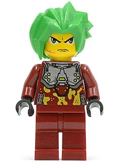 LEGO® Minifigure Exo-Force exf022 Takeshi Silver Armor