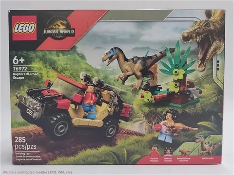LEGO Jurassic World Raptor Off-Road Escape 76972 SEE DETAILS