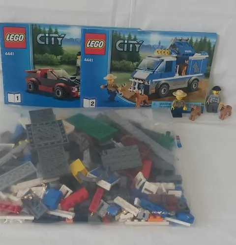 Lego City Police Dog Van 4441 COMPLETE w/ instructions