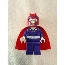 Lego Marvel Super Heroes Magneto Minifigure Purple Suit Red Cape X-Men