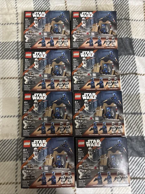Star Wars Lego Set 75373 Lot Of 8