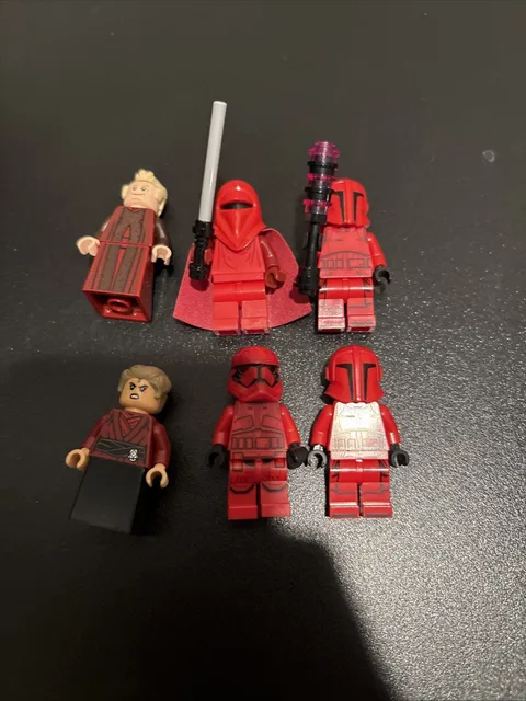 LEGO STAR WARS Empire Mini Figure Lot, Palpatine, Morgan Elsbeth, Royal Guard