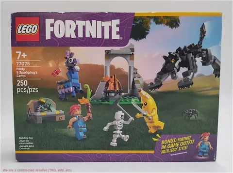 LEGO Fortnite Peely & Sparkplug's Camp Toy 77075 SEE DETAILS