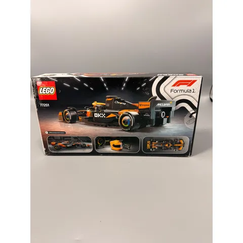 LEGO Speed Champions McLaren Formula 1 Team MCL38 Race Car 77251 Sealed Damage