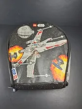 LEGO Star Wars ZipBin Death Star X-Wing Toy Box Storage Case Playmat A1565XX 201