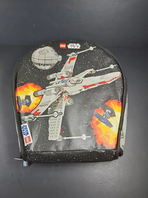 LEGO Star Wars ZipBin Death Star X-Wing Toy Box Storage Case Playmat A1565XX 201