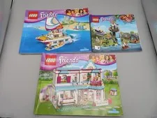 LEGO Friends Books ONLY 41314 41317 41432 Stephanie's House Catamaran Alpaca Mtn