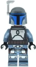 LEGO® Minifigure Star Wars sw1433 Jango Fett - Nougat Head, Plain Arms