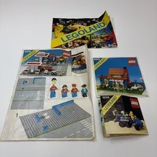 Lego LOT Legoland  1558 6372 6375 Instructions Manuals ONLY & 1982 Cat NO PIECES