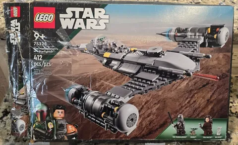 LEGO STAR WARS 75325 THE MANDALORIN'S N-1 STARFIGHTER - 3 missing pieces