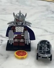 Lego TMNT Shredder Custom Printed Minifigure Teenage Mutant Ninja Turtles